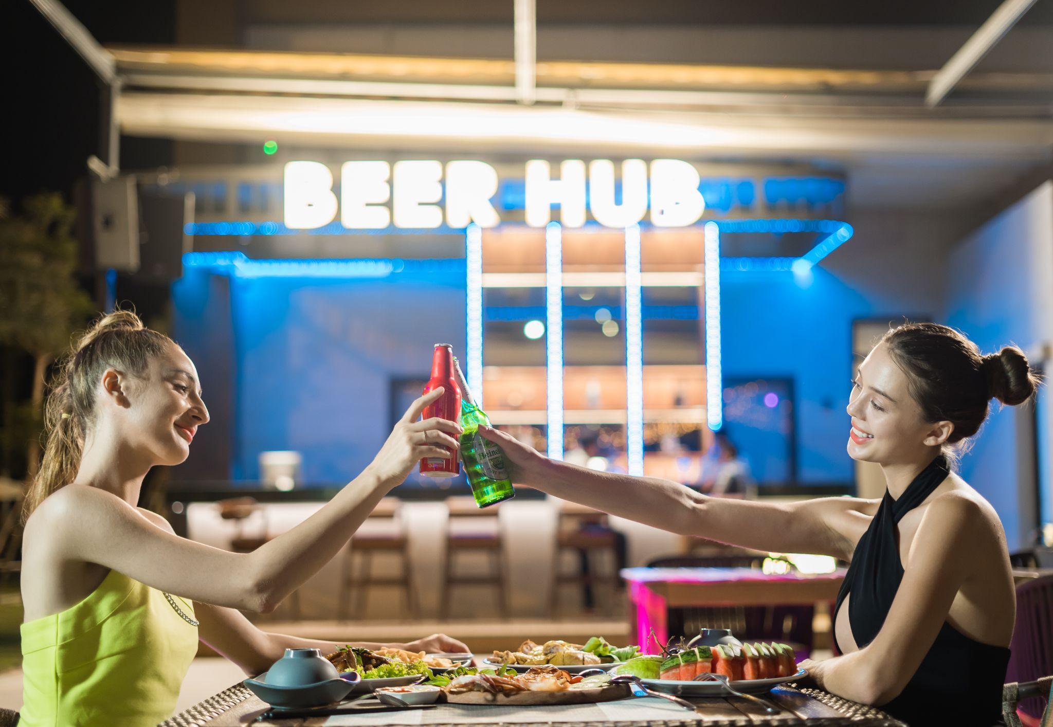 Beer Hub - Nơi hội tụ tinh hoa các dòng bia quốc tế và ẩm thực đẳng cấp.